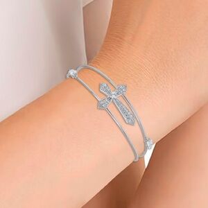 Macys| cross bangle